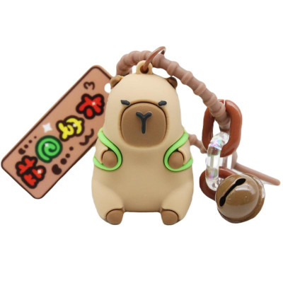 Móc Khóa Nhựa Capybara - WanLongDa 11114