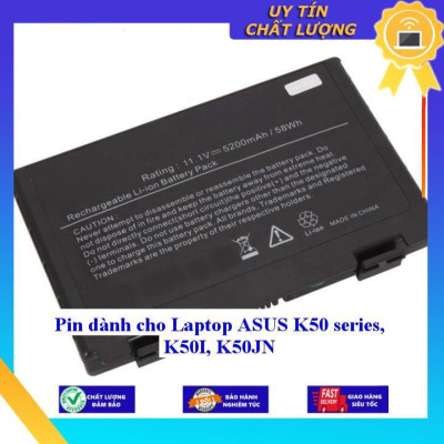 Pin dùng cho Laptop ASUS K50 series K50I K50JN - Hàng Nhập Khẩu  MIBAT483