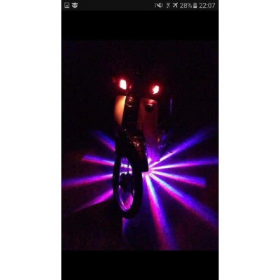 Đèn Gầm Xe 48 Tia LED Đổi Màu Tự Động – Lắp Xe Máy Ô Tô, Bản Cao Cấp, Hiệu Ứng Đẹp Mắt