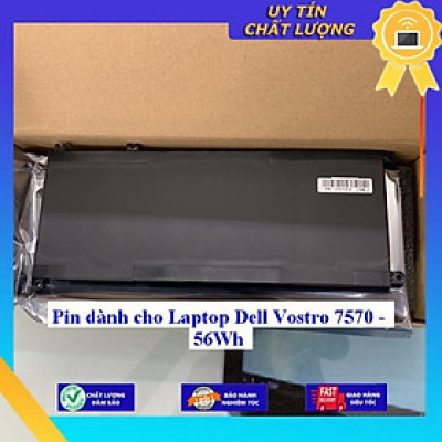 Pin dùng cho Laptop Dell Vostro 7570 - 56Wh - Hàng Nhập Khẩu New Seal