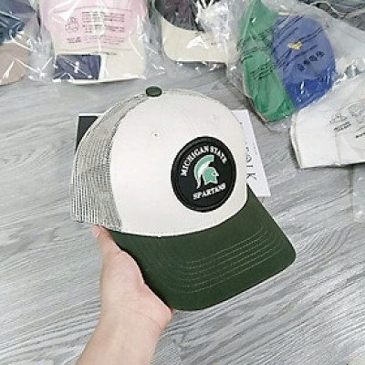 (NEW) Nón kết, mũ lưỡi trai Unisex Spartans vải KAKI nhập khẩu thời trang (Ảnh thật)