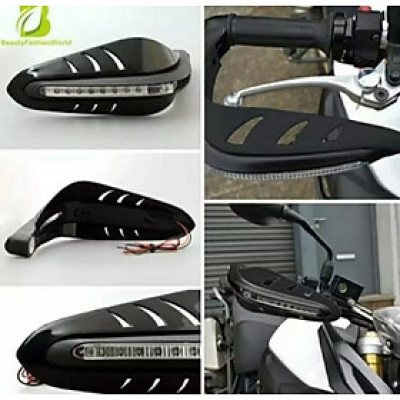 BỘ 2 GÙ CHỐNG ĐỔ BẢO VỆ XE MÁY CÓ ĐÈN LED TRANG TRÍ CỰC ĐẸP