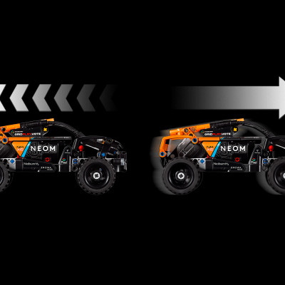 Đồ Chơi Lắp Ráp Xe Đua Địa Hình Neom McLaren Extreme E - NEOM McLaren Extreme E Race Car - Lego Technic 42166 (252 Mảnh Ghép)