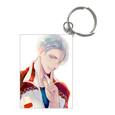 Móc khóa Yuri!!! On Ice COMBO 5 móc ảnh khác nhau ( mẫu giao ngẫu nhiên )