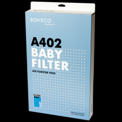 Bộ lọc không khí thay thế BONECO A402 chống vi khuẩn, virus, màng lọc Hepa, thích hợp cho gia đình có trẻ nhỏ, dùng cho máy lọc không khí BONECO P400- Hàng Chính Hãng