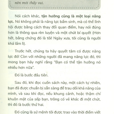 Đi Làm Là Niềm Vui - Thay Quan Điểm, Đổi Tương Lai