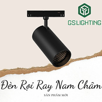 Đèn ray nam châm Spotlight thông minh 12W/20W , Điều chỉnh độ sáng (Dimmable), Điều khiển qua App điện thoại và Remote