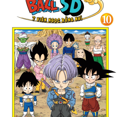 Dragon Ball SD - 7 Viên Ngọc Rồng Nhí - Tập 10 - Cậu Thiếu Niên Bí Ẩn - Tặng Kèm Standee Ivory