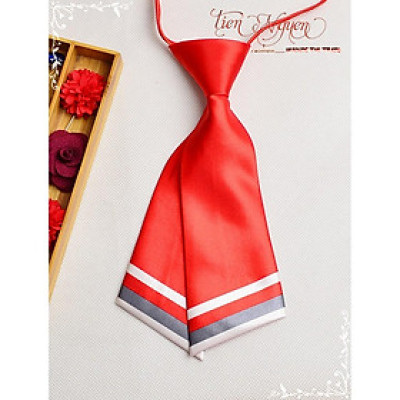 Nơ đeo cổ nữ - Nơ đeo cổ nữ đẹp đỏ tươi
