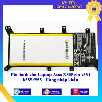 Pin dùng cho Laptop Asus X555 X554 k555 f555 - Hàng Nhập Khẩu New Seal