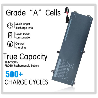 Pin Tương Thích Cho Laptop Dell Xps 15 9550 Precision 15 5510 56Whr 62Mjv M7R96 – Rrcgw - Hàng Nhập Khẩu New Seal TEEMO PC TEBAT1163