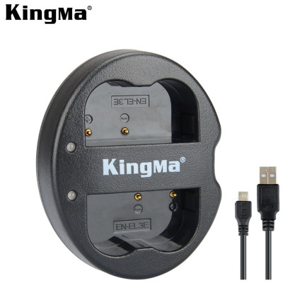 Bộ 1 pin 1 sạc Kingma cho Nikon EN-EL3E, Hàng chính hãng