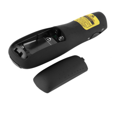 [Loại Tốt] Bút Chỉ Laser Trình Chiếu Điều Khiển Không Dây Từ Xa KhoNCC-R400 2.4ghz Hàng Chính Hãng Dùng Khi Thuyết Trình PowerPoint - KLVQ-BTC-R400-200 (Đen)