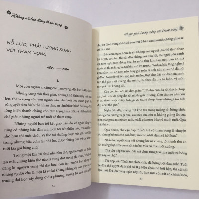 Kim chỉ nam dành cho bạn trẻ - Không Nỗ Lực Đừng Tham Vọng