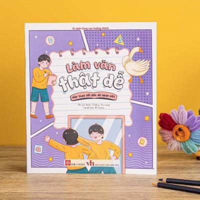 Sách - Làm Văn Thật Dễ - Combo 6 Chủ Đề - Đinh Tị Books