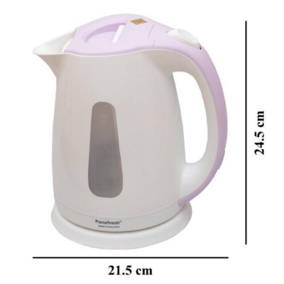 Ấm đun nước siêu tốc vỏ nhựa JK 78 dung tích 1.7L (Giao màu ngẫu nhiên)- Hàng nhập khẩu