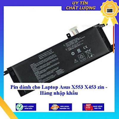 Pin dùng cho Laptop Asus X553 X453 - Hàng Nhập Khẩu New Seal