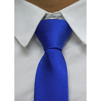 Cà Vạt Đỏ KING thắt sẵn bản nhỏ 5cm 