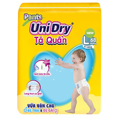 Tã Quần Unidry Ultra Jumbo L68 (68 Miếng)