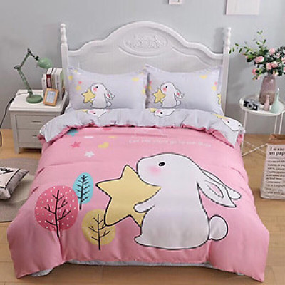 Bộ drap và vỏ chăn cotton Classic Kid VCK2009 ( 4 món )