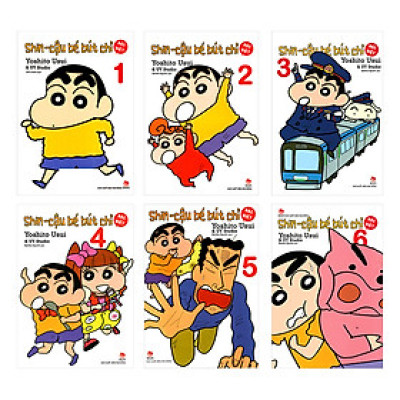 Combo Shin - Cậu Bé Bút Chì - Bản Đặt Biệt (6 Tập)