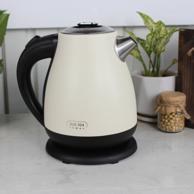 Ấm đun nước siêu tốc Inox 304 Kalpen KK91 dung tích 1.7L  công suất 2200W kèm đồng hồ báo nhiệt thông minh - Hàng chính hãng