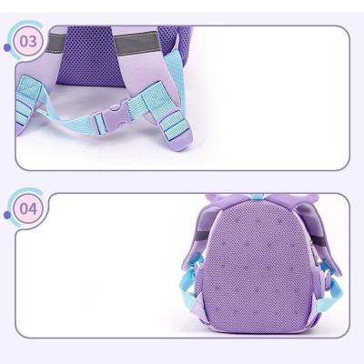 Ba lô học sinh MẦM NON cao cấp phong cách dễ thương - BEE GEE HS1267