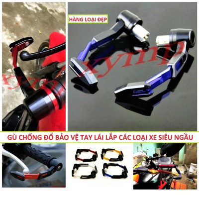 Gù Tay Lái Chống Đổ CNC – Lắp Mọi Loại Xe, Đồ Chơi Xe Máy Thể Thao , ĐÈN TRỢ SÁNG