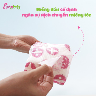 Miếng lót thấm hút tốt cho bé dưới 5kg Enjoy Newborn mềm mại 56 miếng