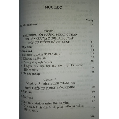  Giáo trình tư tưởng Hồ Chí Minh - dành cho bậc đại học không chuyên lý luận chính trị