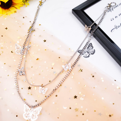 Chuỗi xích móc đai quần mix cánh bướm độc đáo