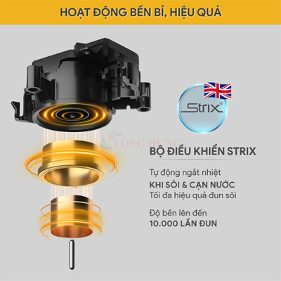 Bình đun siêu tốc Bluestone 1.7 lít KTB-3428 - Hàng chính hãng