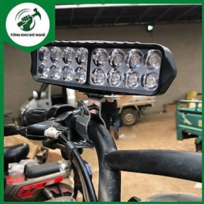 Đèn Trợ Sáng Xe Máy 16 TIM – Độ Xe, Trang Trí, Chống Tối Hiệu Quả Khi Đi Đêm