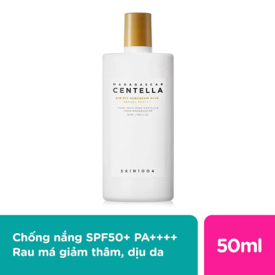 Kem Chống Nắng Skin1004 Madagascar Centella Air-Fit SunCream Plus SPF50+ PA++++ 50ml