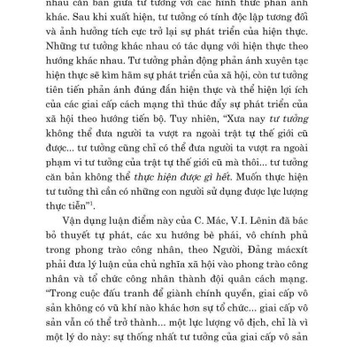 Công tác tư tưởng và những vấn đề đặt ra với công tác tư tưởng trong thời kỳ phát triển mới của đất nước (Xuất bản lần thứ hai, có chỉnh sửa)
