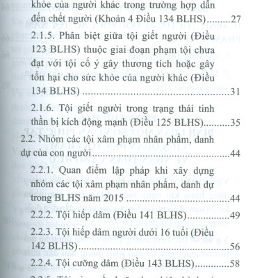 Định Tội Danh Các Tội Phạm Nhân Thân Sở Hữu Trong Luật Hình Sự - Một Số Vấn Đề Lý Luận Và Thực Tiễn (Sách chuyên khảo) 