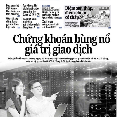 Nhật báo Người Lao Động từ ngày 29-07-2025 đến 03-08-2025