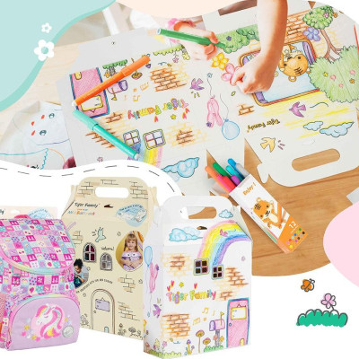 Ba Lô Smart Kids Little Travelers Plus Mini Backpack - Dragon Ace - Tiger Family SKDF-023A