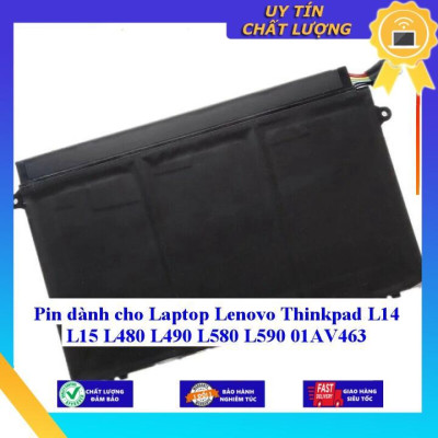 Pin dùng cho Laptop Lenovo Thinkpad L14 L15 L480 L490 L580 L590 01AV463 - Hàng Nhập Khẩu New Seal