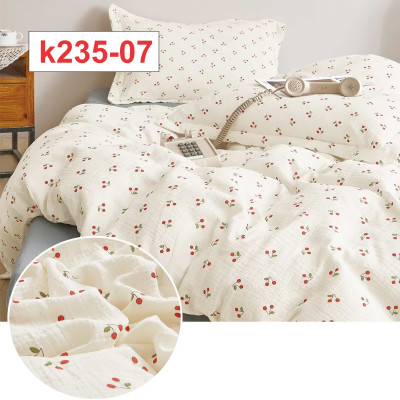 Vải Xô Crepe 100% Cotton Mềm Mịn, Thấm Hút Tốt | Đa Dạng Hoạ Tiết | Chuyên Dùng May Chăn Ga Gối Hàng Nhập Khẩu Khổ (3m x 2m3)