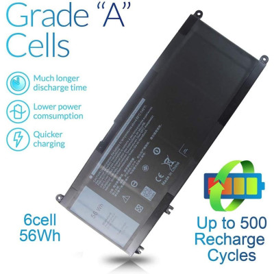 Pin Tương Thích Cho Laptop Dell 33Ydh Inspiron 15 G5 5587 56Wh - Hàng Nhập Khẩu New Seal TEEMO PC TEBAT800