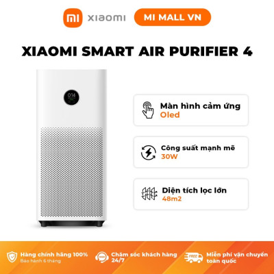 Máy Lọc Không Khí Xiaomi Smart Air Purifier 4 - Hàng Chính Hãng