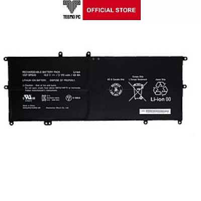 Pin Tương Thích Cho Laptop Sony Vaio Model: Vgp-Bps40 Dòng Vaio Fit - Hàng Nhập Khẩu New Seal TEEMO PC TEBAT1475