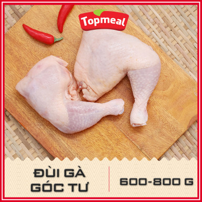 HCM - Đùi gà góc tư (600-800g) - Thích hợp với các món chiên, nướng, kho sả ớt,... - [Giao nhanh TPHCM]