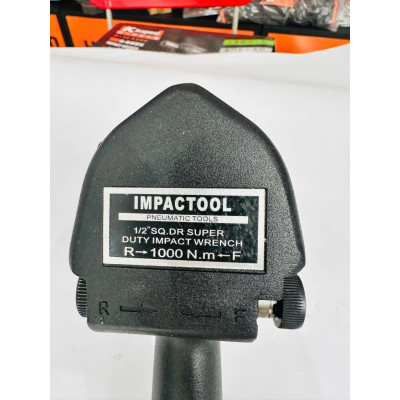 Máy siết bulong 2 búa khí nén hệ 1/2 inch hộp kèm 10 đầu khẩu hãng KAPUSI TOOLS Nhật Bản, lực siết max 1000Nm