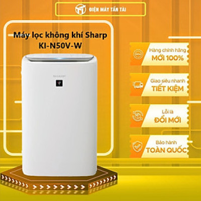 KI-N50V-W - Máy lọc không khí và tạo ẩm Sharp KI-N50V-W (38m²) - Hàng chính hãng