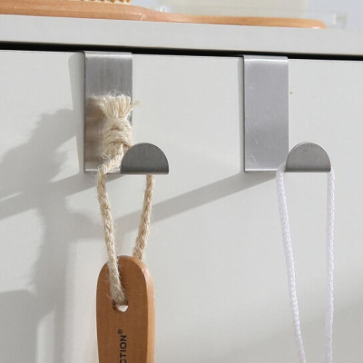 COMBO 2 Móc Gài Inox Treo Đồ Hình Chữ Z, Gắn Sau Cánh Cửa Tủ, Cửa Nhà Tắm, Nhà Bếp Treo Đồ Đa Năng, Tiện Dụng, Sử Dụng Dễ Dàng. TakyHome 2016set2