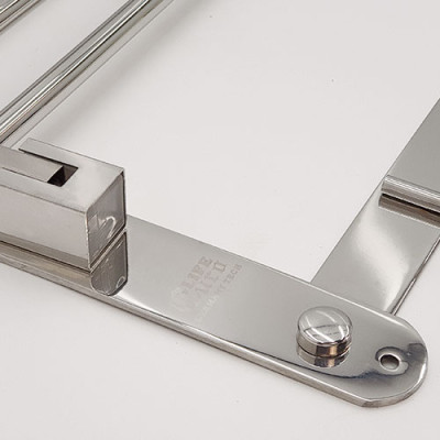 Kệ treo khăn tắm Inox SUS 304 đa chức năng Eurolife EL-B6 (Trắng bạc)