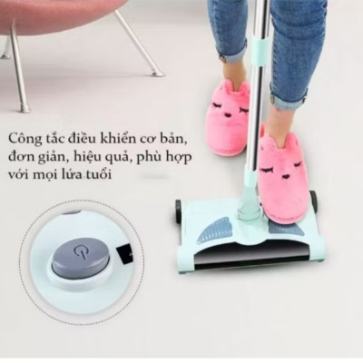 CHỔI ĐIỆN LAU NHÀ HÚT BỤI ĐA CHỨC NĂNG MẪU MỚI CHẤT LƯỢNG CHO MỌI NHÀ