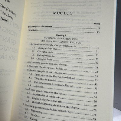 CẠNH TRANH MỸ - TRUNG TRONG CÁC TỔ CHỨC QUẢN TRỊ TOÀN CẦU, KHU VỰC VÀ MỘT SỐ HÀM Ý ĐỐI SÁCH CỦA VIỆT NAM – TS. Mai Thị Hồng Tâm – MaiHaBooks